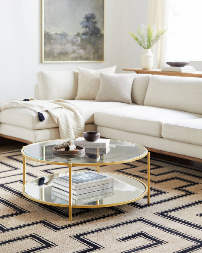 Sharee Gold Coffee Table-1