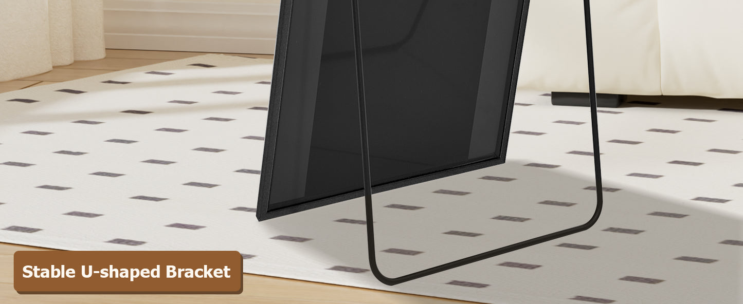 Full Length Mirror - Floor Mirror - Rectangular Wall Mounted Mirrors for Bedroom, Living Room, Bathroom