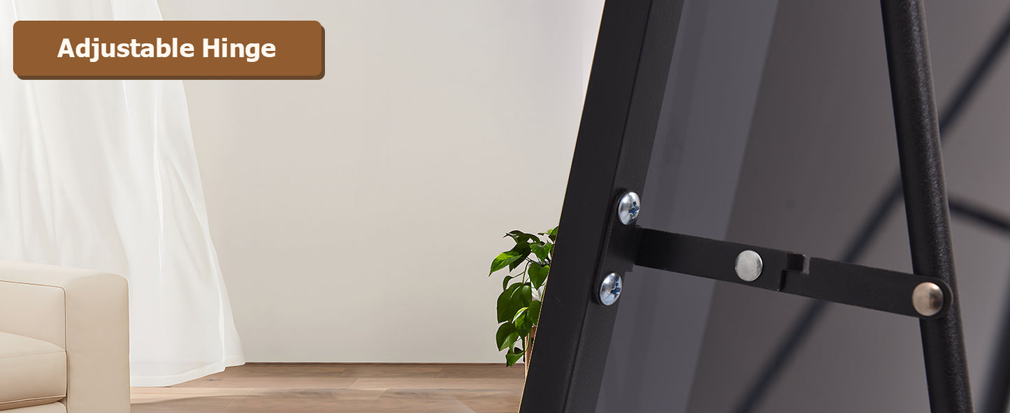 Full Length Mirror - Floor Mirror - Rectangular Wall Mounted Mirrors for Bedroom, Living Room, Bathroom