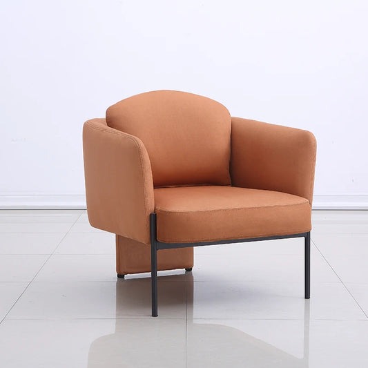 Nordic Modern Luxury Living Room Sofa Set Sanded Fabric Hotel Villa for Apartment Sponge Filled Durable Semicircle Shape