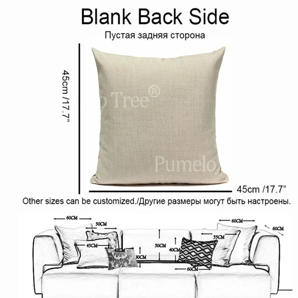 Black Gold Elegant Design Cushion Cover Symmetrical Plant Pillowcase Home Car Pillows Decor For Living Room Sofa Square Cushions