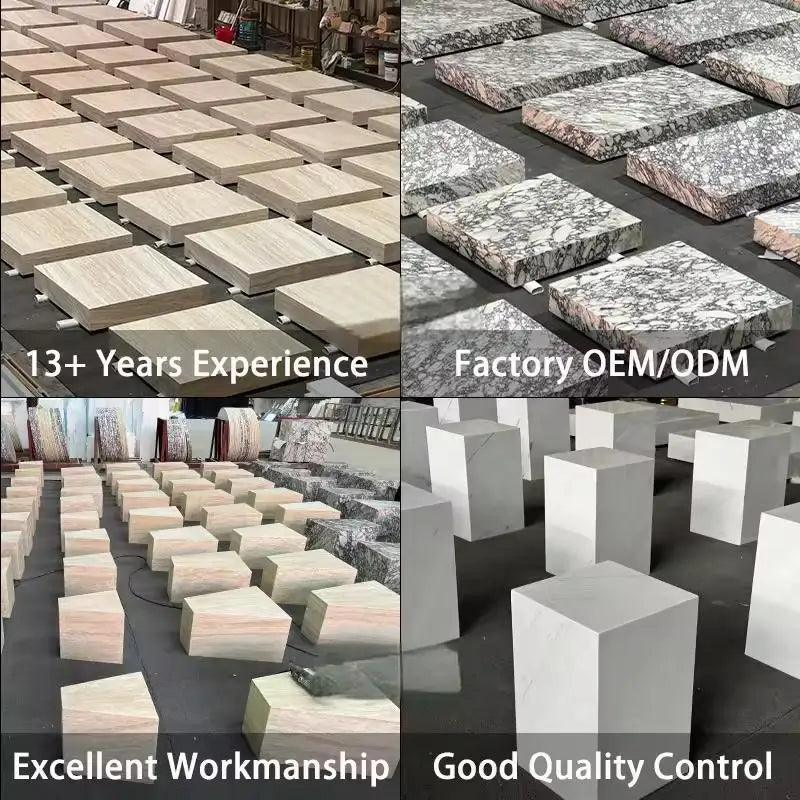 100% Pure Calacata Viola Marble Round Coffee Table with Black Marquina Base - Luxury Living Room Center Table for Home Decor