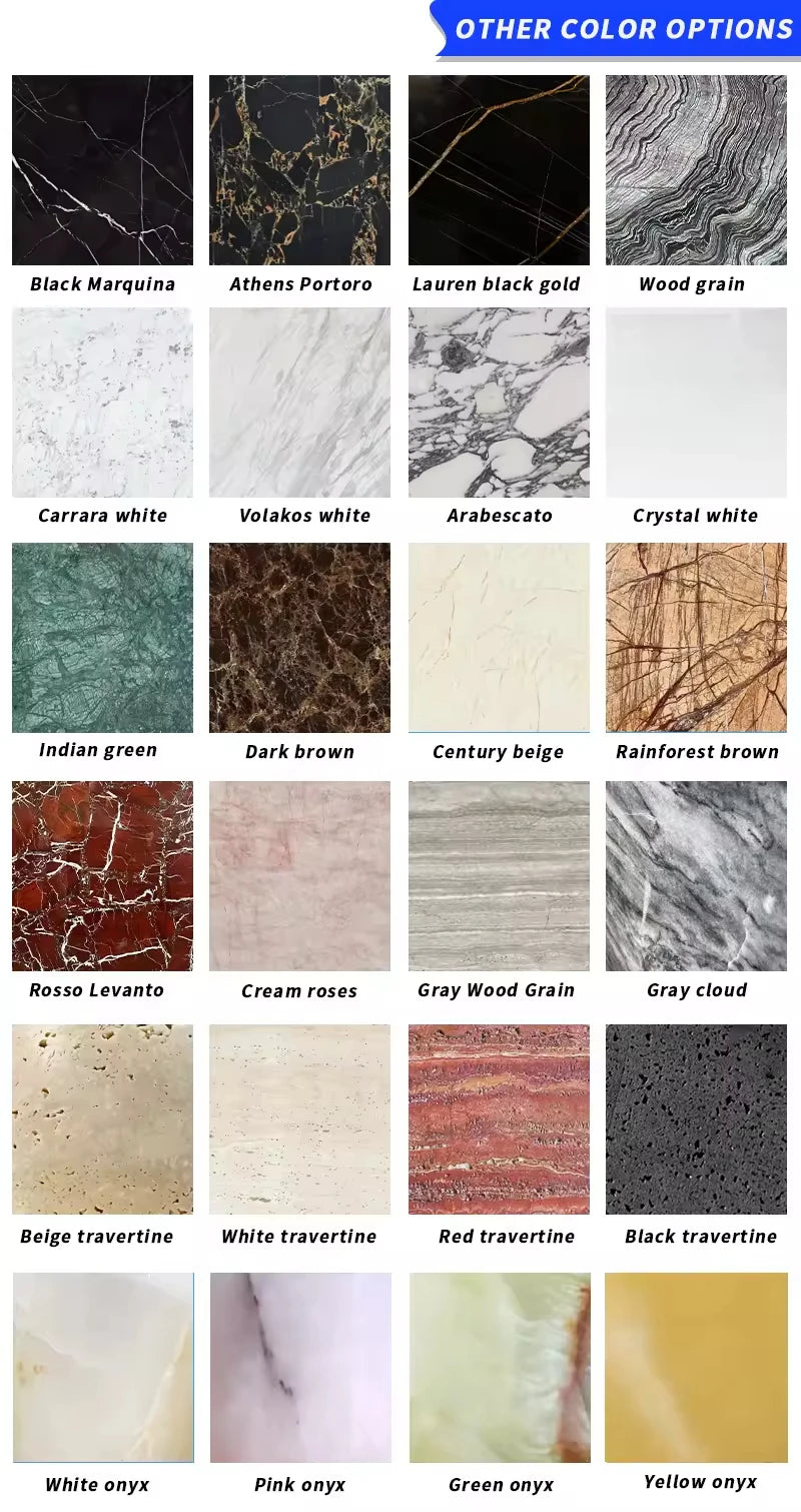 100% Pure Calacata Viola Marble Round Coffee Table with Black Marquina Base - Luxury Living Room Center Table for Home Decor