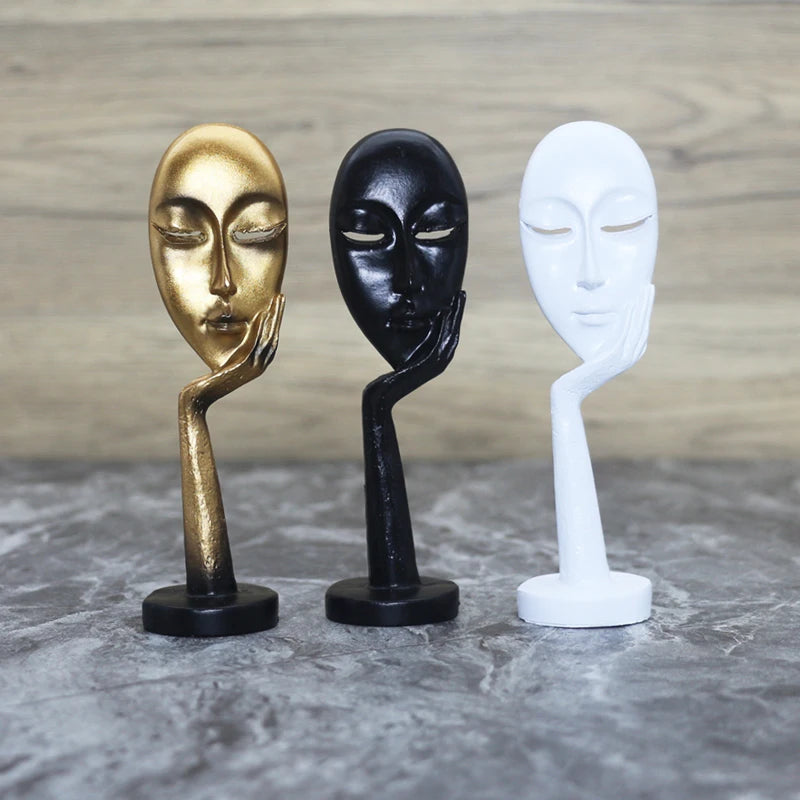 Thinker Statue - Abstract Yoga Figurine | Nordic Home Decor