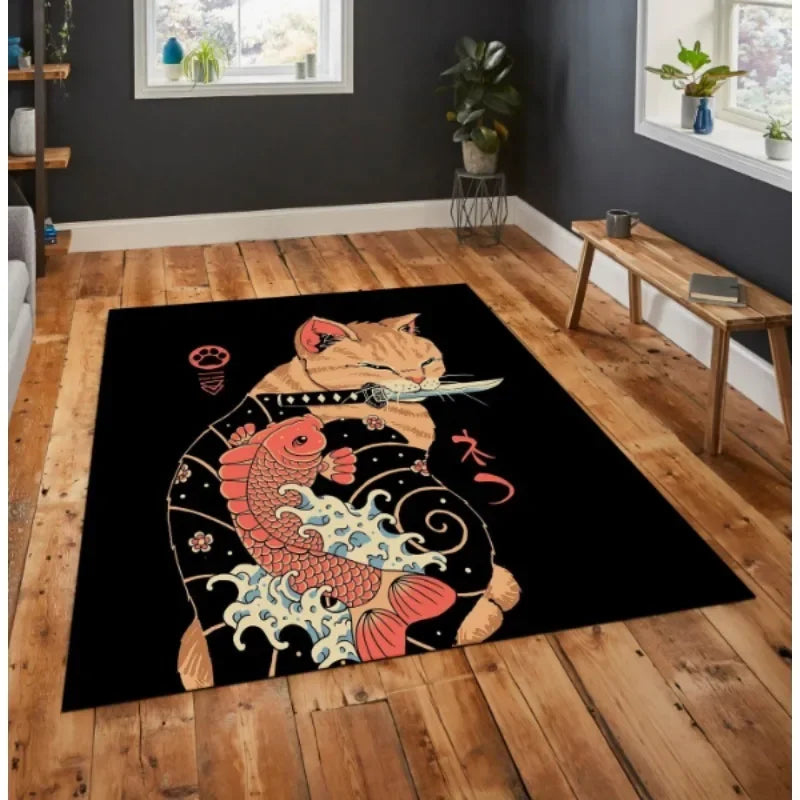 Artistic Area Rug - Music & Nature Collection