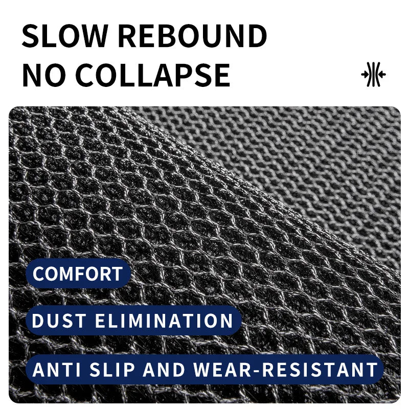 Premium Nylon Entry Mat - Dust Trapping Doormat, Non-Slip Natural Rubber Backing, Wear & Scratch Resistant, Easy to Clean