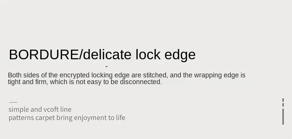 VIKAMA Living Room Rug Modern Simple Black Sofa Table Mat Light Luxury Bedroom Bed Blanket Home Crystal Velvet Large Area Mat