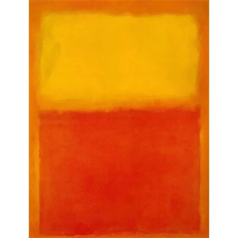 Minimalist Colour Block Wall Art Canvas Print Poster for Living Room Bedroom Decorative Painting