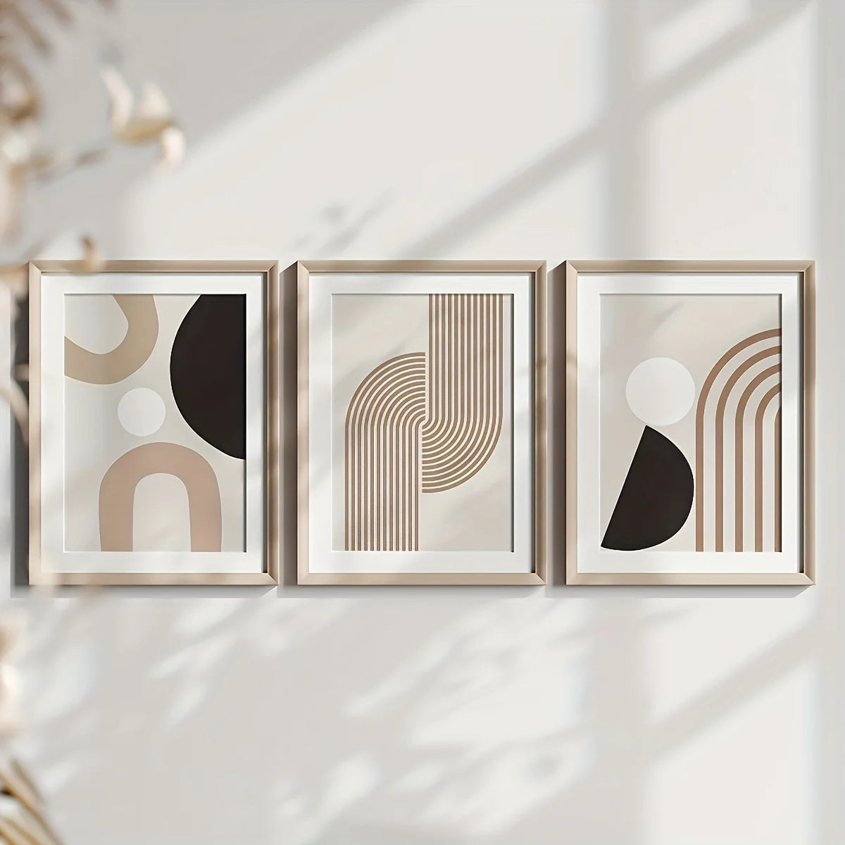 3 Piece Canvas Wall Art Set Unframed