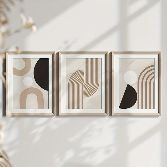 3 Piece Canvas Wall Art Set Unframed