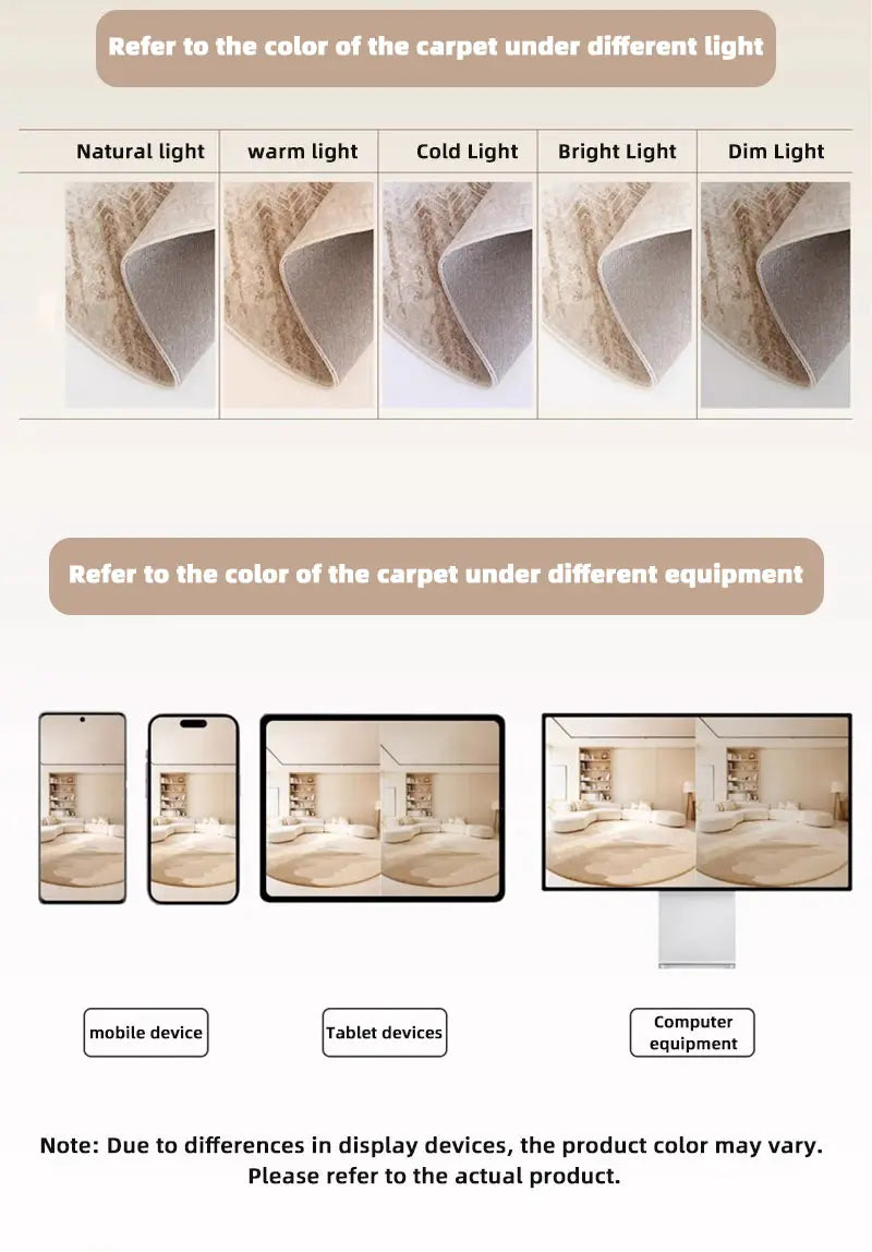 Retro Striped Carpet - Modern Luxury Living Room Rug