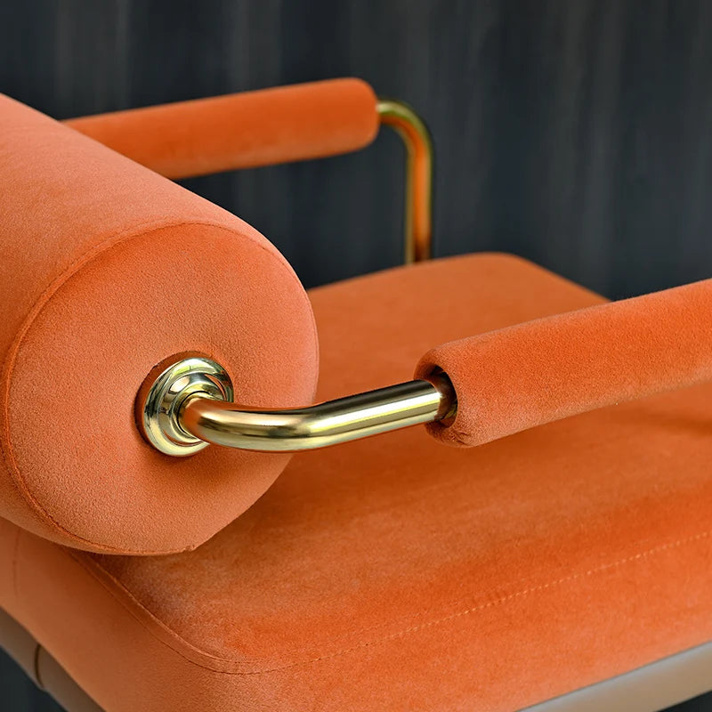 Modern Luxury Bar Stools with Backrest and Gold Base Counter Swivel Bar Stool Custmized Color