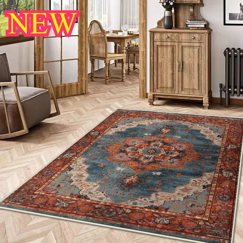 Persian Luxury Rug - Traditional Medallion Area Carpet