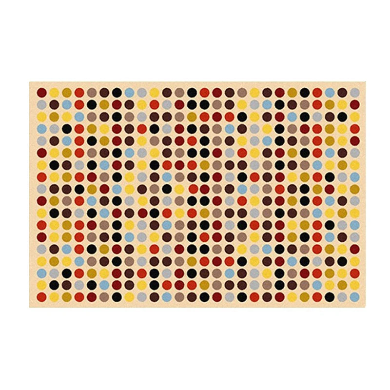Mid-Century Geometric Rug - Retro Pattern Collection