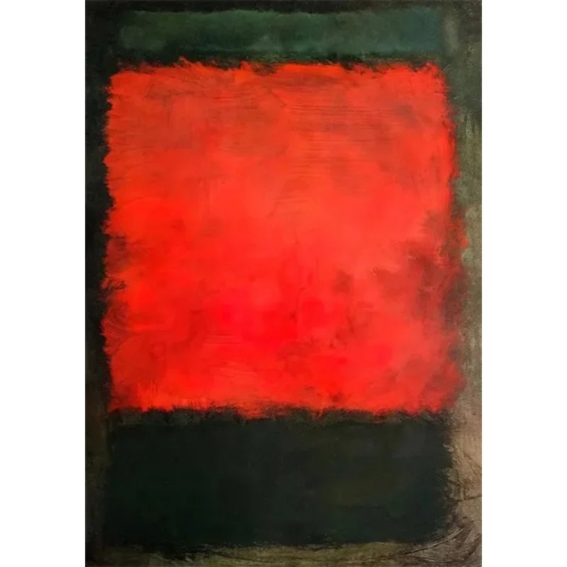 Minimalist Colour Block Wall Art Canvas Print Poster for Living Room Bedroom Decorative Painting