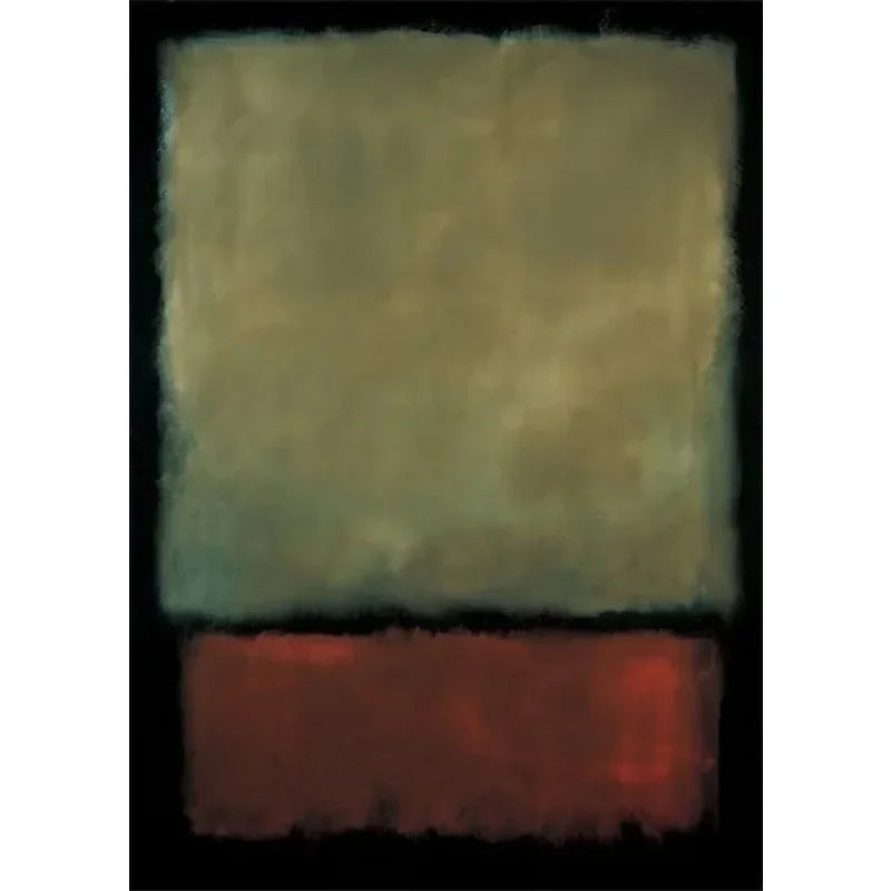 Minimalist Colour Block Wall Art Canvas Print Poster for Living Room Bedroom Decorative Painting