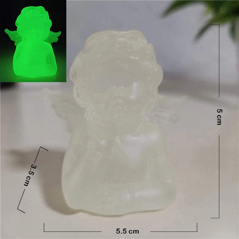 Golden Angel Fairy Figurines - Resin Prayer Statue | Wedding & Home Decor