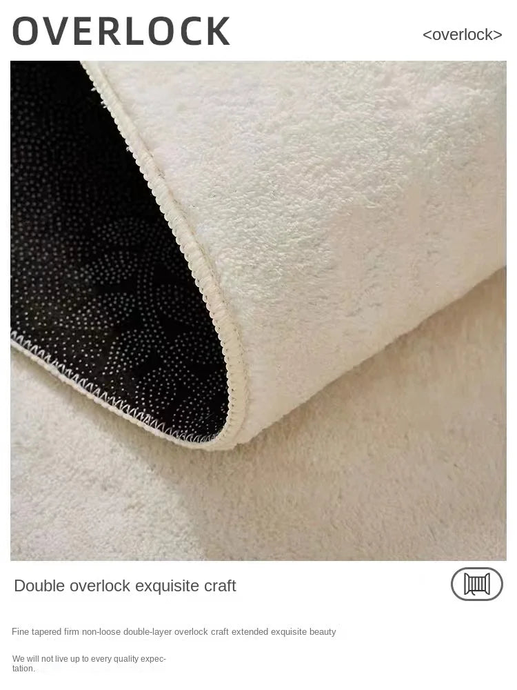 Retro Striped Rug - Navy & White or Black & White Geometric Carpet