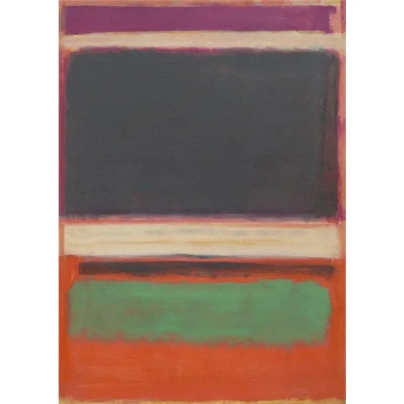 Minimalist Colour Block Wall Art Canvas Print Poster for Living Room Bedroom Decorative Painting