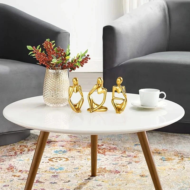 Abstract Thinker Statue - Resin Figurine | Office or Home Decor