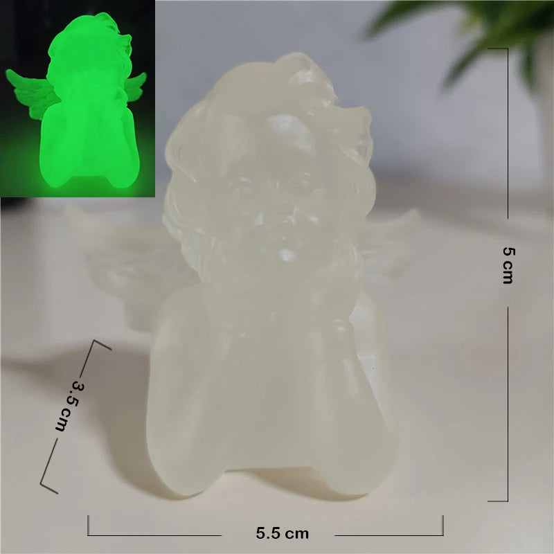 Golden Angel Fairy Figurines - Resin Prayer Statue | Wedding & Home Decor