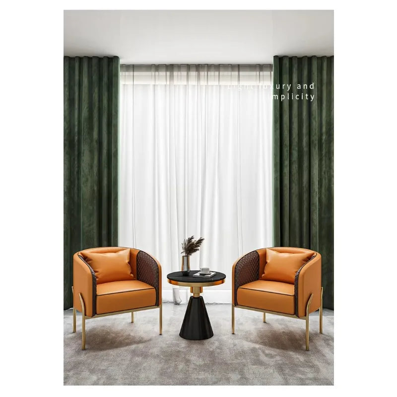 High Quality Golden Stainless Steel Round Small Side Coffee Table for Cafe Living Room