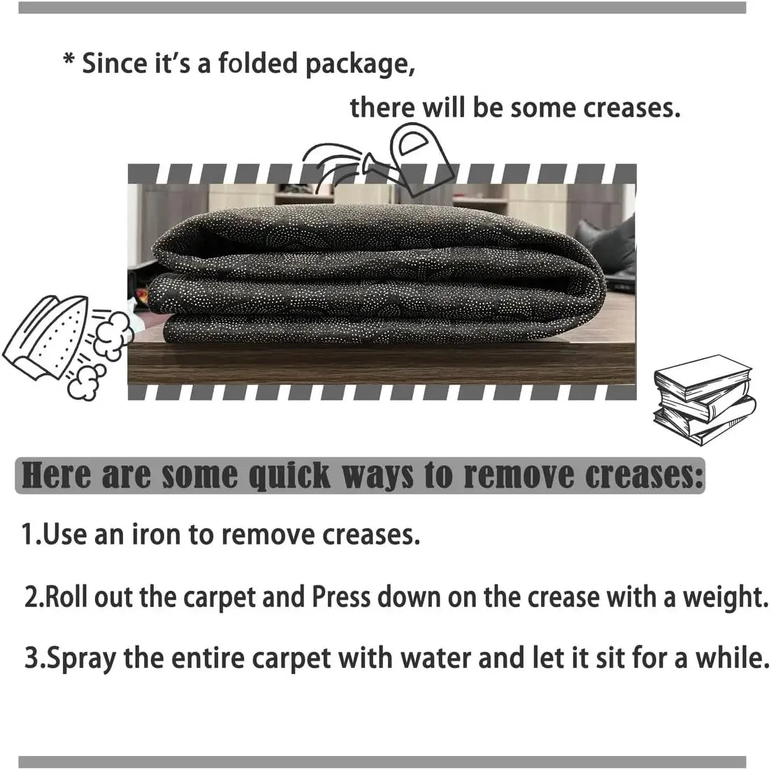 Navy Blue Abstract Rug - Organic Pattern