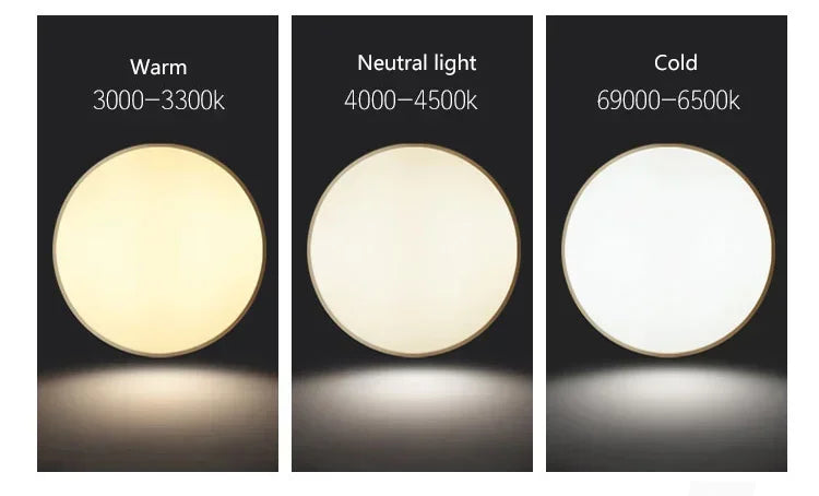 Pendant Light: Modern Circular Ring LED in Gold & White for Dining & Living Room