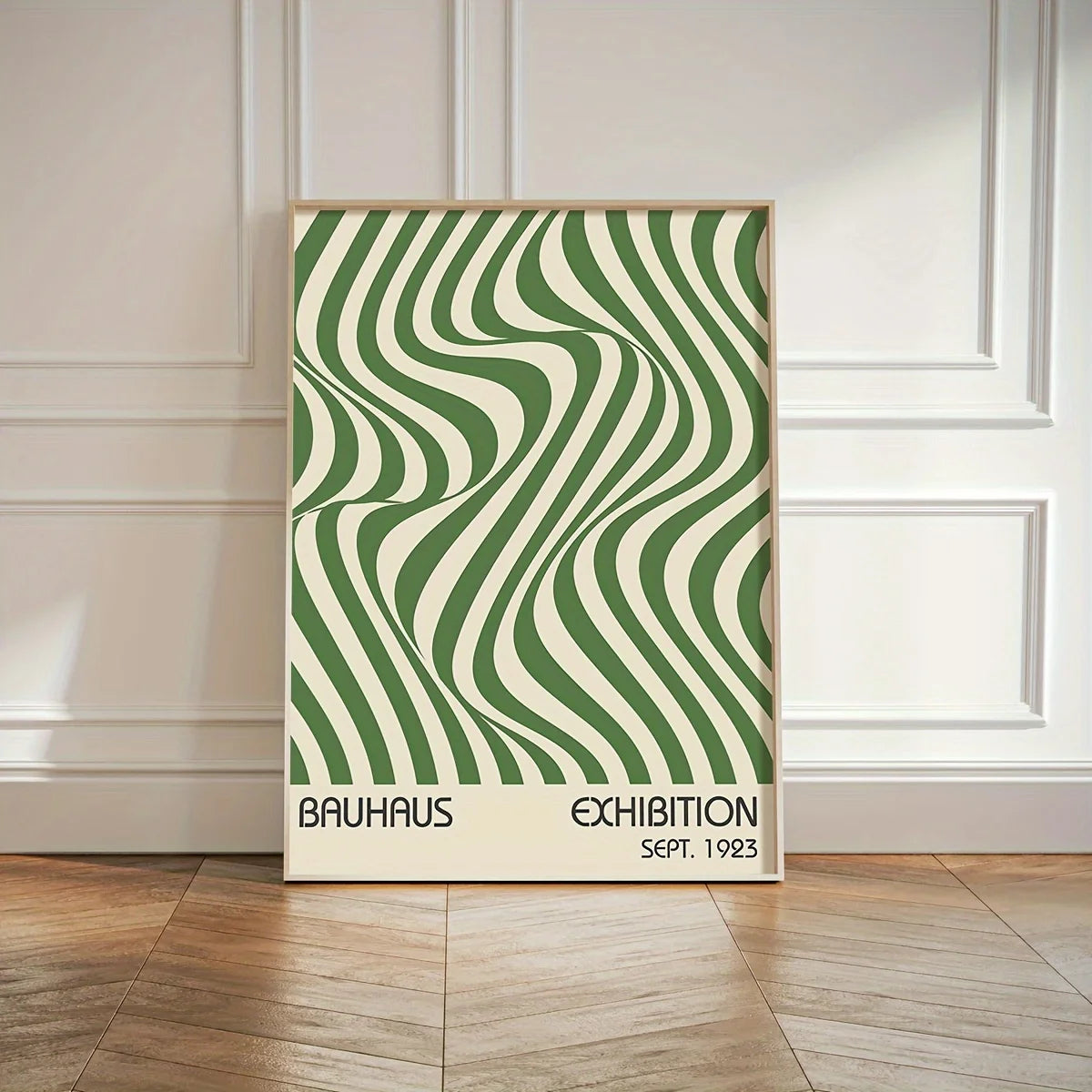 3pcs  Geometric Wall Art Prints, Minimalist Modern Posters, Mid-Century Artwork for Home Decor, Unframed Canvas Art Set