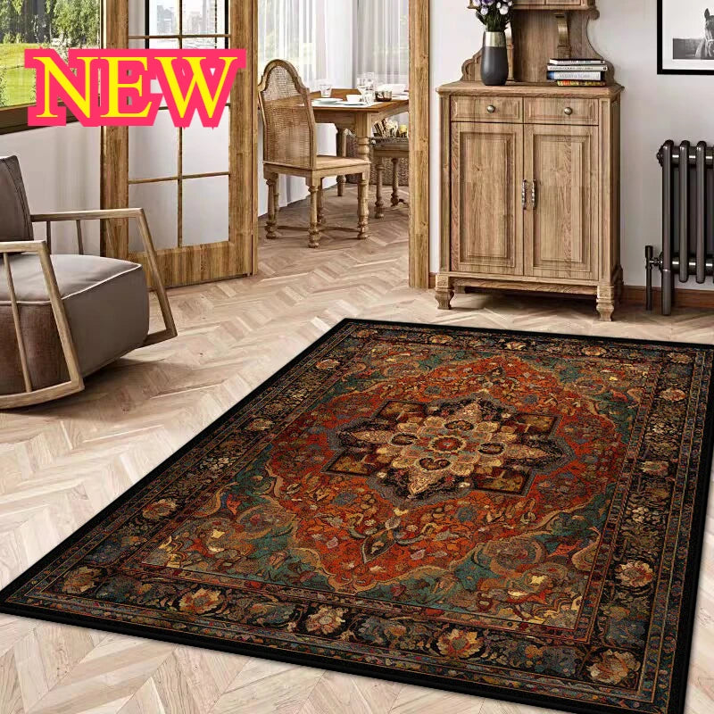 Persian Luxury Rug - Traditional Medallion Area Carpet