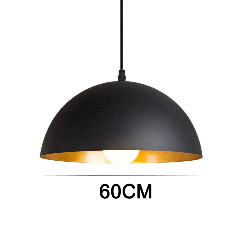 Pendant Light: Industrial Black Ceiling Lamp for Restaurant, Dining & Bar
