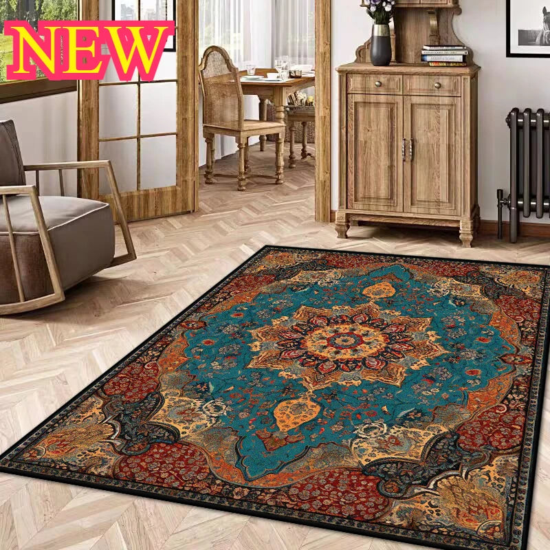 Persian Luxury Rug - Traditional Medallion Area Carpet