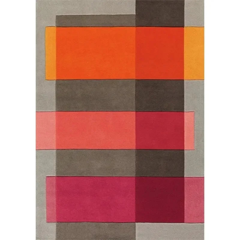 Minimalist Colour Block Wall Art Canvas Print Poster for Living Room Bedroom Decorative Painting