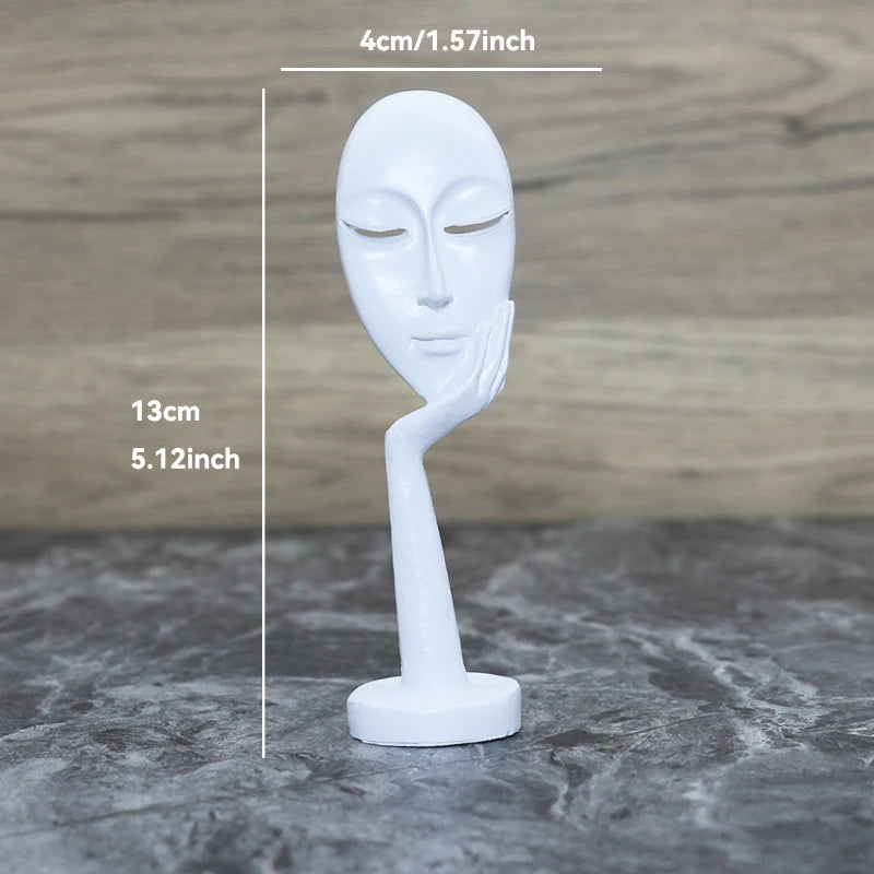 Thinker Statue - Abstract Yoga Figurine | Nordic Home Decor