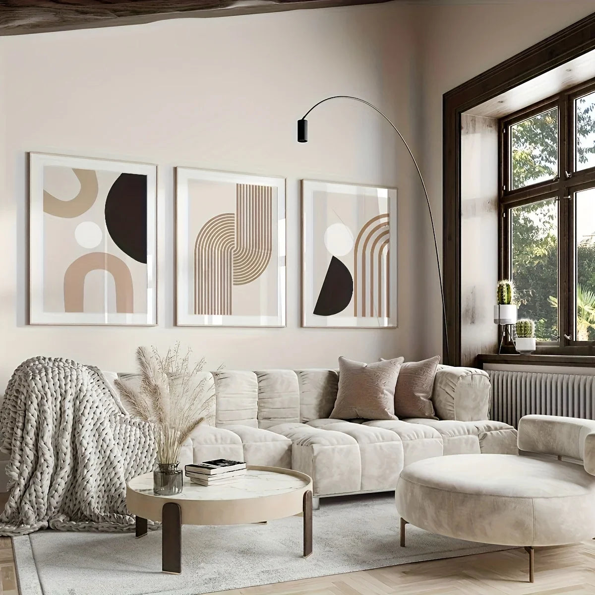 3 Piece Canvas Wall Art Set Unframed