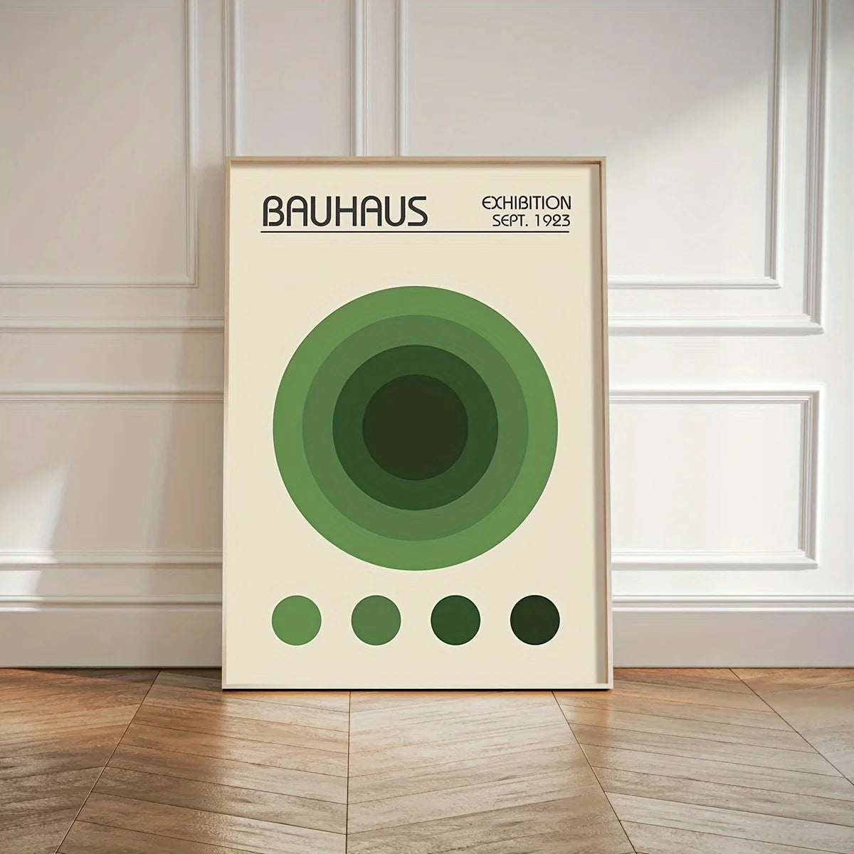 3pcs  Geometric Wall Art Prints, Minimalist Modern Posters, Mid-Century Artwork for Home Decor, Unframed Canvas Art Set