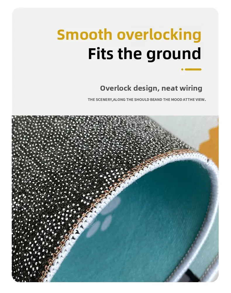 Retro Cassette Tape Area Rug - Non-Slip Machine Washable Floor Mat