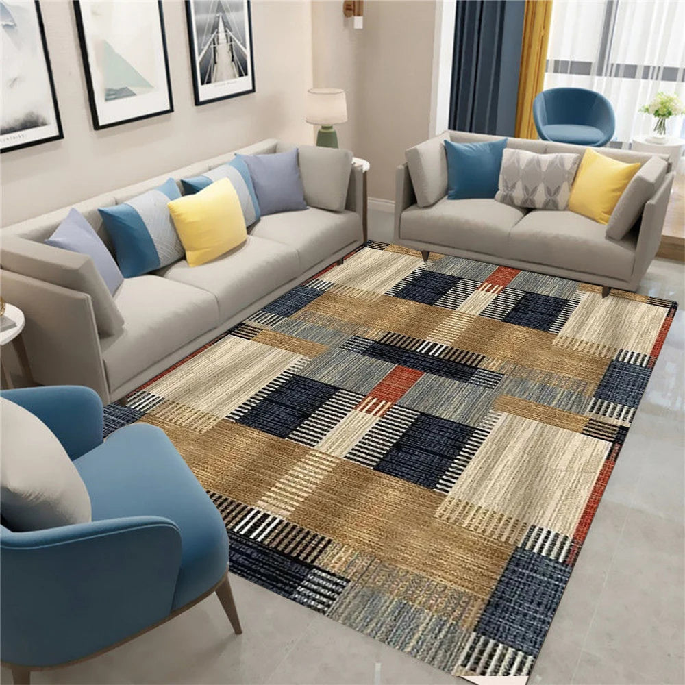 Christmas Area Rug Botanical Floral Washable Rugs for Living Room Holiday Decor, Non-Slip Soft Modern Bedroom Rug,Indoor Carpet