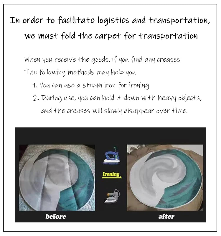 Retro Striped Carpet - Modern Luxury Living Room Rug