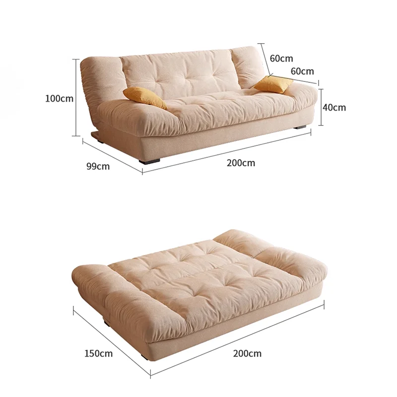 Sofa 71": Neoclassical European Design with Storage for Living Room & Bedroom