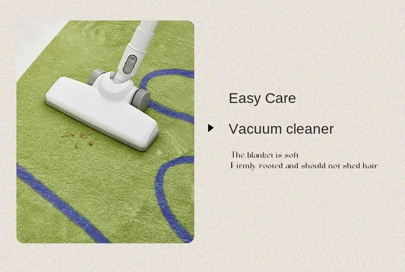 Geometric Colour Block Area Rug - Black and White Striped Border - Multiple Colours