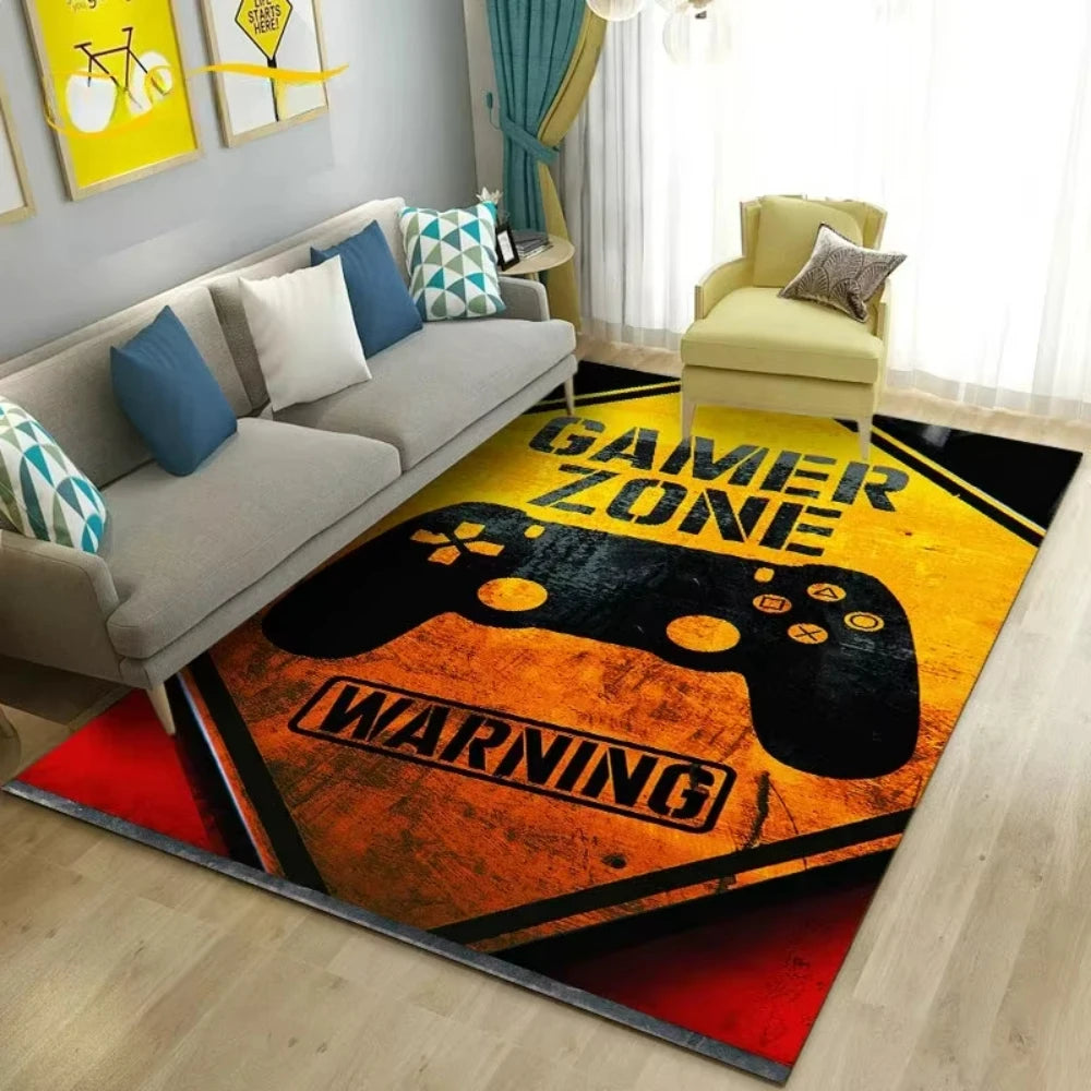 Gamepad Rug - Gaming Room Floor Mat