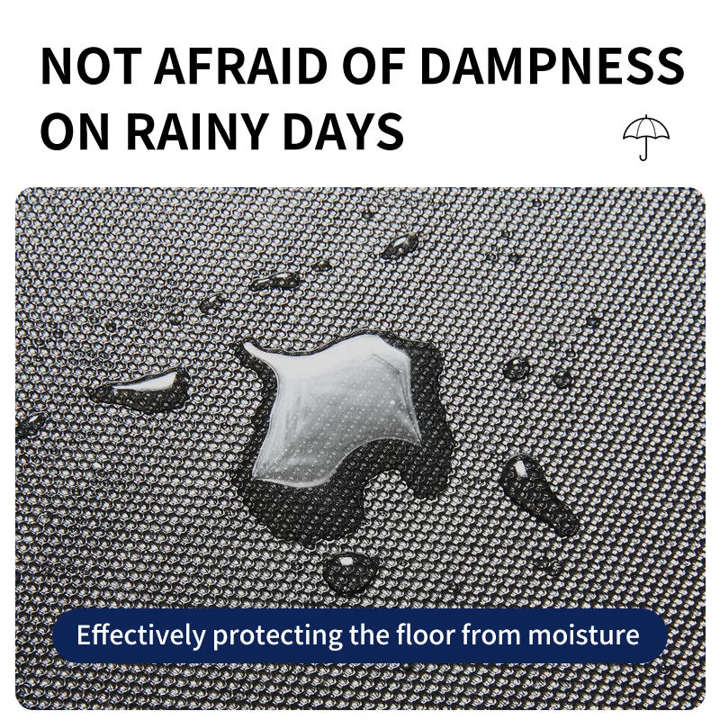 Premium Nylon Entry Mat - Dust Trapping Doormat, Non-Slip Natural Rubber Backing, Wear & Scratch Resistant, Easy to Clean