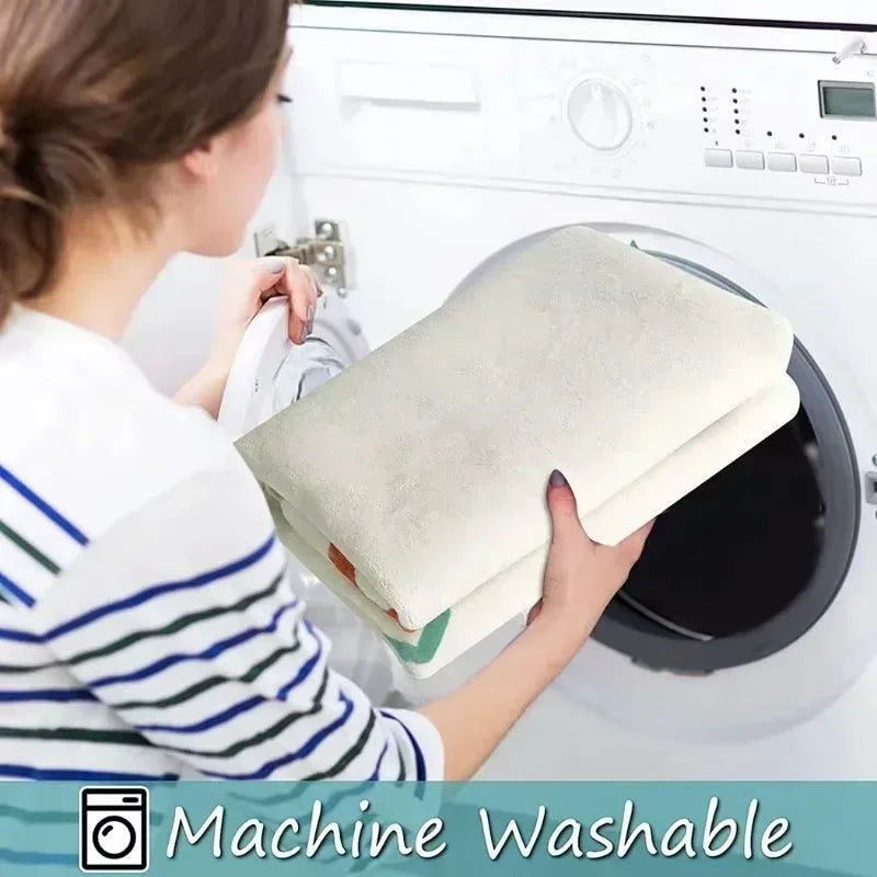 Minimalist Round Rug - Modern Geometric Black Border Carpet