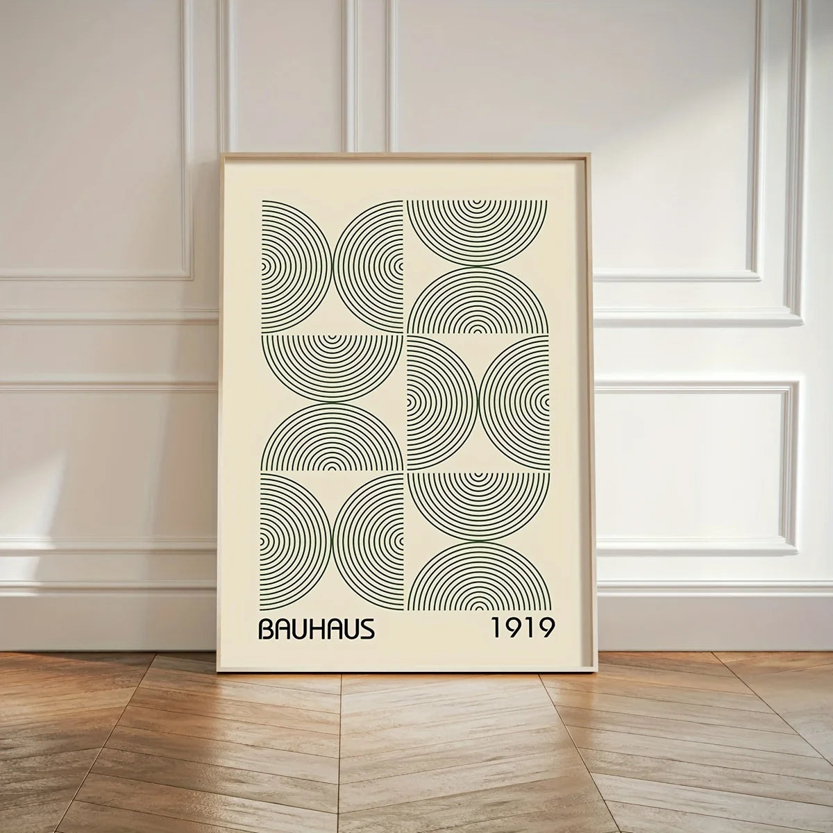 3pcs  Geometric Wall Art Prints, Minimalist Modern Posters, Mid-Century Artwork for Home Decor, Unframed Canvas Art Set