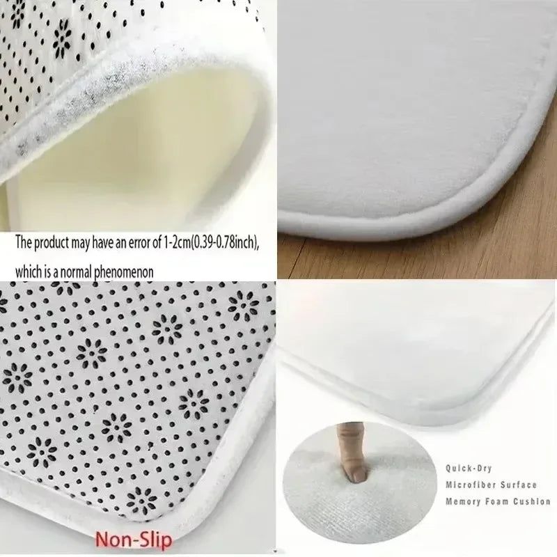 Geometric Cross Pattern Area Rug - Gold Border Design - Multiple Colours