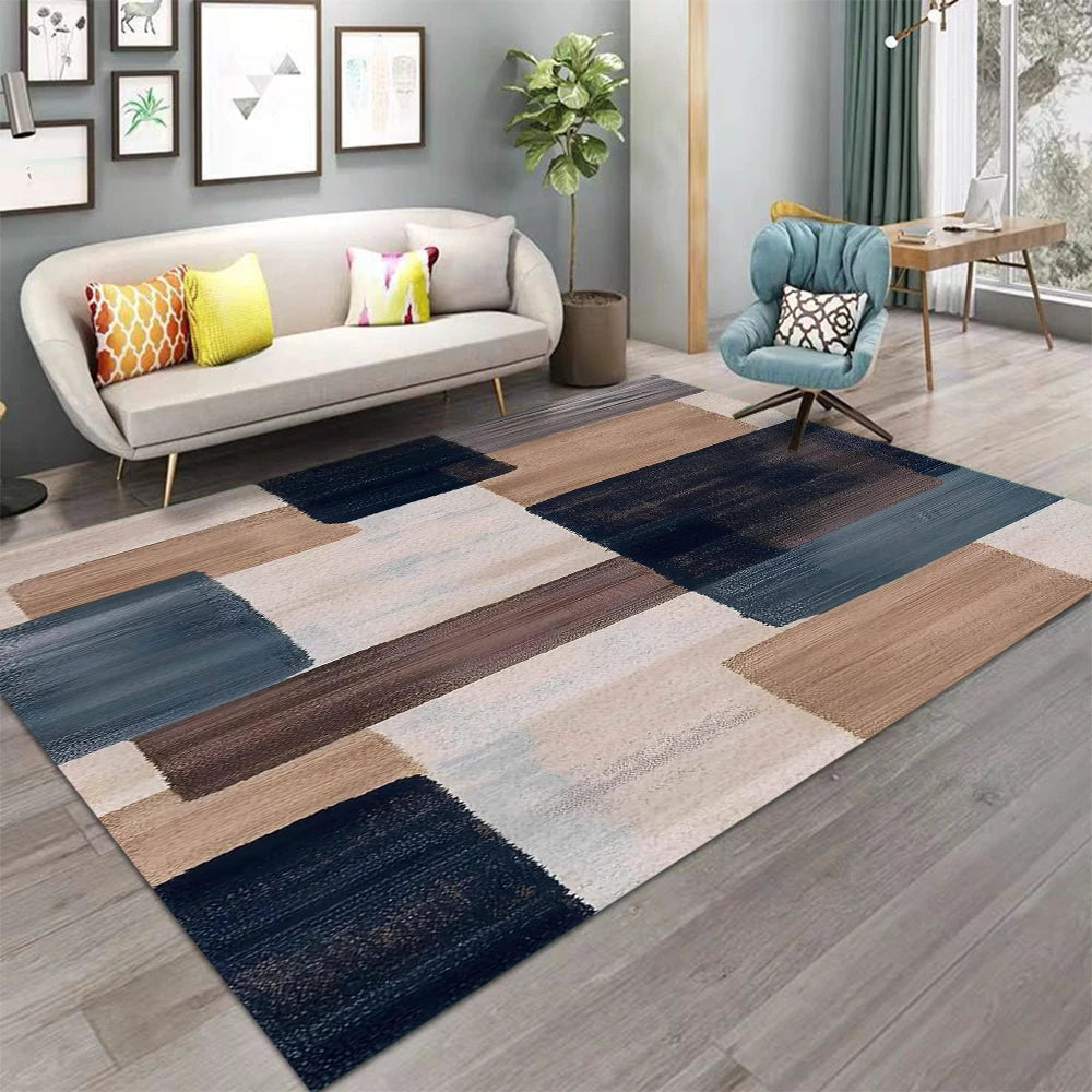 Modern Geometric Area Rug - Contemporary Pattern Collection