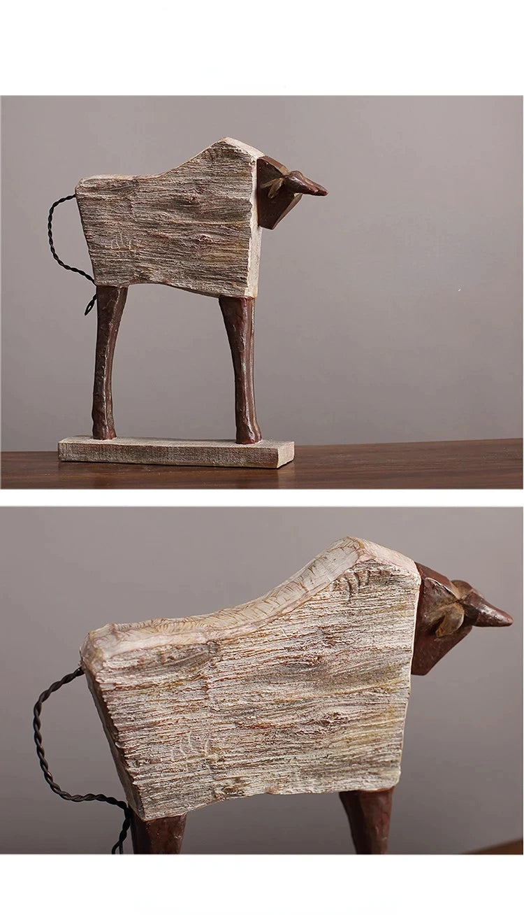 Abstract Horse Statue - Modern Art Sculpture | Desktop Room Decoration