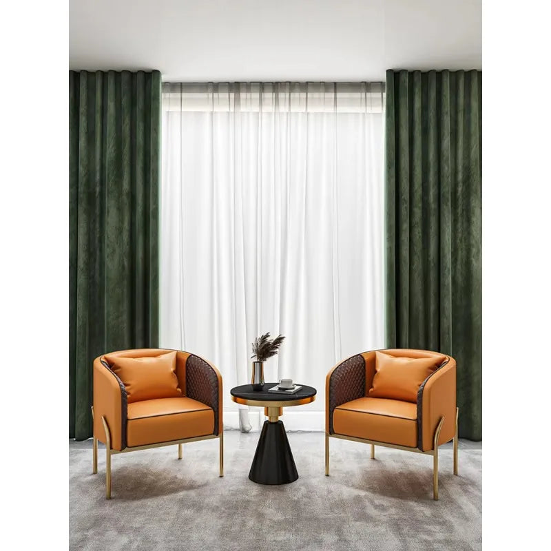 High Quality Golden Stainless Steel Round Small Side Coffee Table for Cafe Living Room