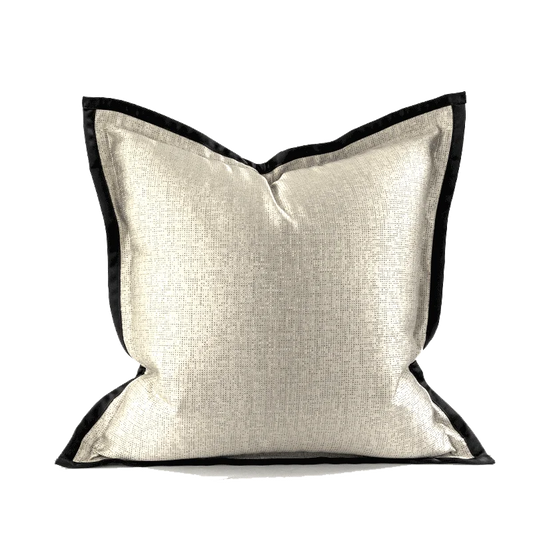 Luxury Jacquard Pillow Cover, 18x18 inch, Decorative Throw Cushion Cover, for Sofa Living Room Bedroom, Perfect Home Decor Accent